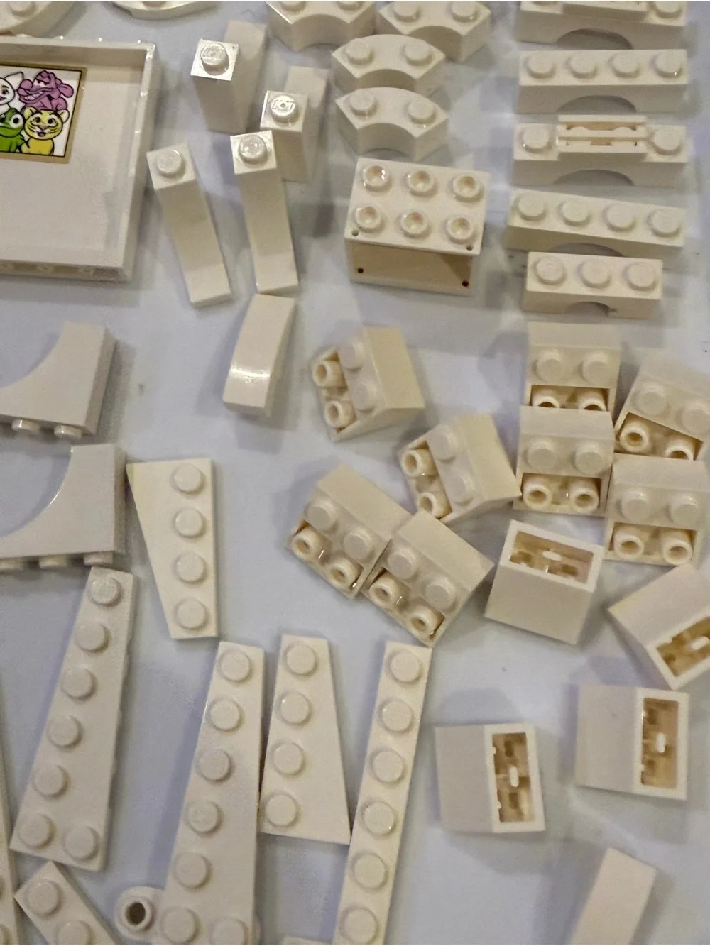 LEGO white Tonka boat pieces parts blocks elements lot